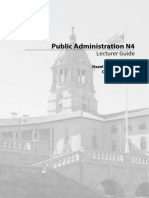 N4 Public Administration Lecturer Guide