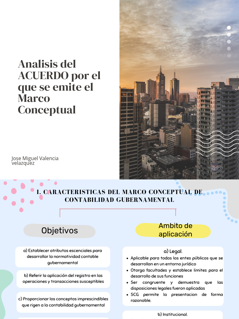 Marco Conceptual de Contabilidad Gubernamental | PDF | Contabilidad ...