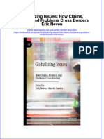Full Chapter Globalizing Issues How Claims Frames and Problems Cross Borders Erik Neveu PDF
