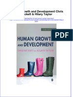 Download textbook Human Growth And Development Chris Beckett Hilary Taylor ebook all chapter pdf 