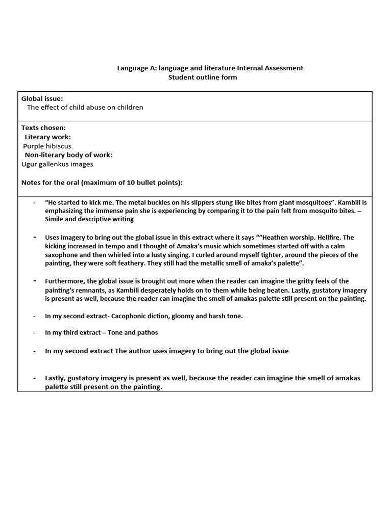 individual oral outline PDF