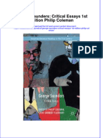 Download textbook George Saunders Critical Essays 1St Edition Philip Coleman ebook all chapter pdf 
