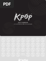Download K-Pop Calendar 2012 by Republic of Korea Koreanet SN73098259 doc pdf