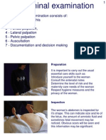 Abdominal Examination Print