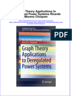 Full Chapter Graph Theory Applications To Deregulated Power Systems Ricardo Moreno Chuquen PDF