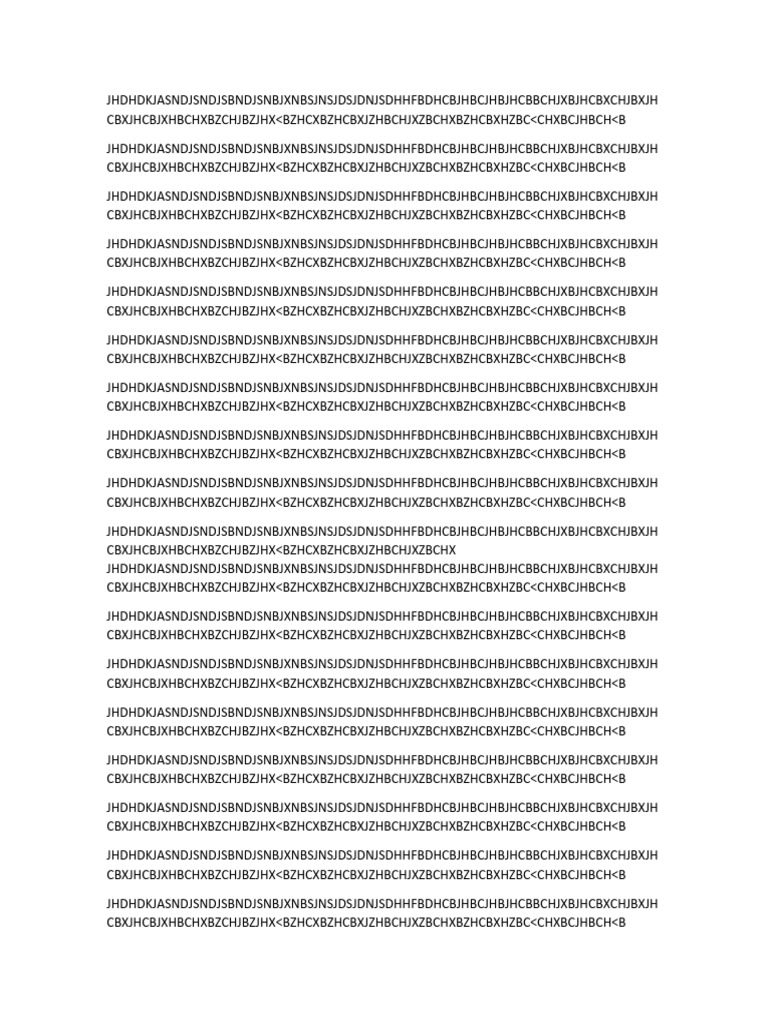 Unstructured Text Data Sample | PDF