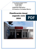 +modificada 248 Planificación Anual 2º Ciclo Esc. 248 Geronima Barros