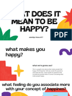 Diapositivas de La Psicología Tras La Felicidad