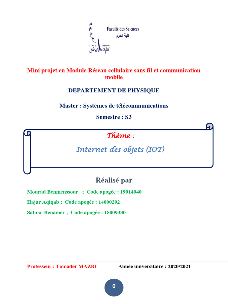 GPRS et IoT : Enjeux et défis | PDF | Internet des objets | l'Internet