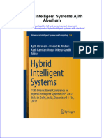 Textbook Hybrid Intelligent Systems Ajith Abraham Ebook All Chapter PDF