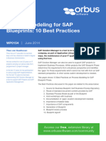 Wp0154 Process Modeling For Sap Blueprints 2021