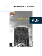 Textbook Illiberal China Daniel F Vukovich Ebook All Chapter PDF