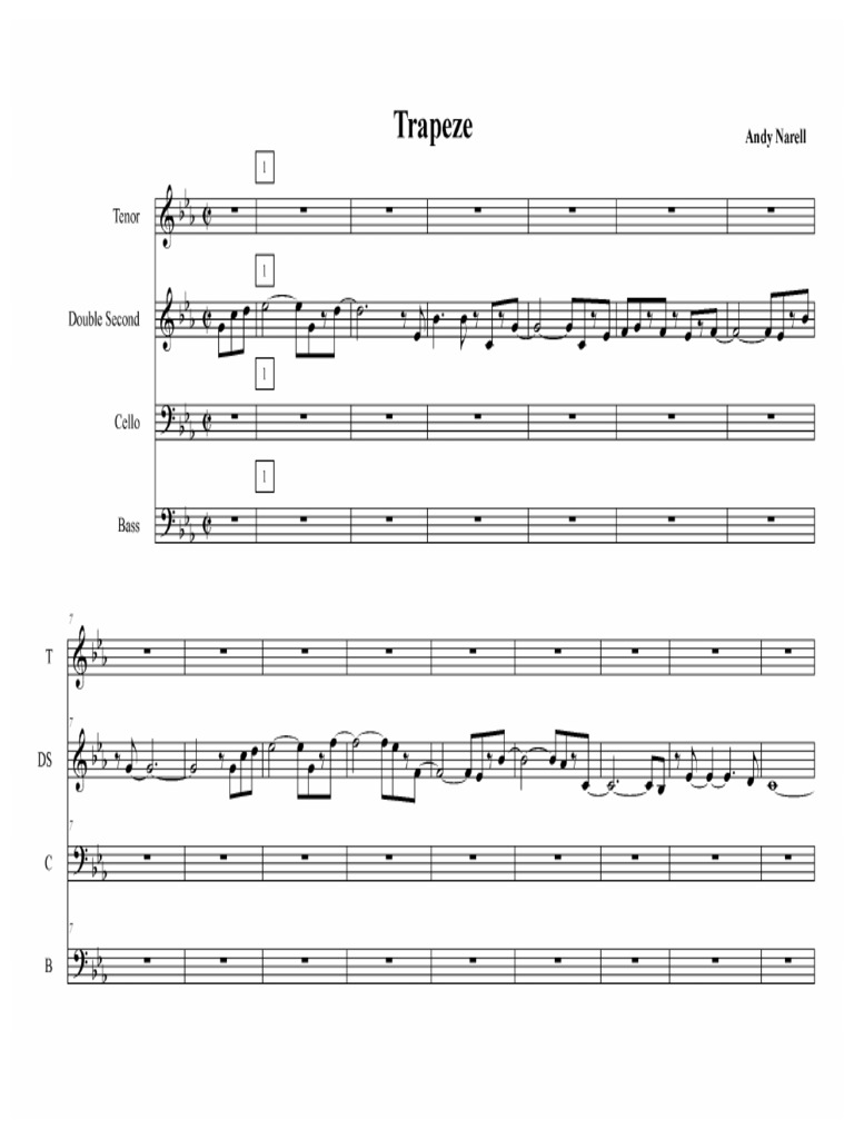 Trapeze Score | PDF