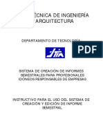 Manual Web Informe Semestral