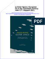 Textbook Imagining Outer Space European Astroculture in The Twentieth Century Alexander C T Geppert Ed Ebook All Chapter PDF
