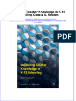 Download textbook Improving Teacher Knowledge In K 12 Schooling Xiaoxia A Newton ebook all chapter pdf 