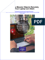 Textbook Imaging The Messier Objects Remotely From Your Laptop Len Adam Ebook All Chapter PDF