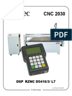 Manual DSP CNC 2030 Visutec Jun - 2020