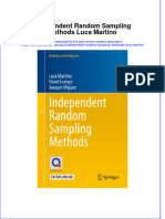Download textbook Independent Random Sampling Methods Luca Martino ebook all chapter pdf 
