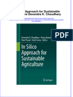 Download textbook In Silico Approach For Sustainable Agriculture Devendra K Choudhary ebook all chapter pdf 