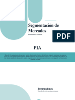 PIA SEGMENTACIÓN DE MERCADOS