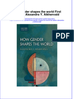 Download textbook How Gender Shapes The World First Edition Alexandra Y Aikhenvald ebook all chapter pdf 