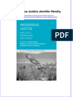 Download textbook Indigenous Justice Jennifer Hendry ebook all chapter pdf 