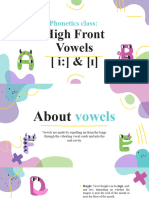 Hight Front Vowels