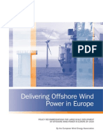 Delivering Offshore Wind Power in Europe