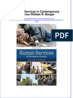 Download pdf Human Services In Contemporary America William R Burger ebook full chapter 