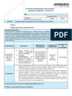 Actividad de Aprendizaje #09 - 3º