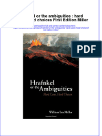 Textbook Hrafnkel or The Ambiguities Hard Cases Hard Choices First Edition Miller Ebook All Chapter PDF