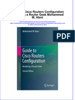 Download textbook Guide To Cisco Routers Configuration Becoming A Router Geek Mohammed M Alani ebook all chapter pdf 