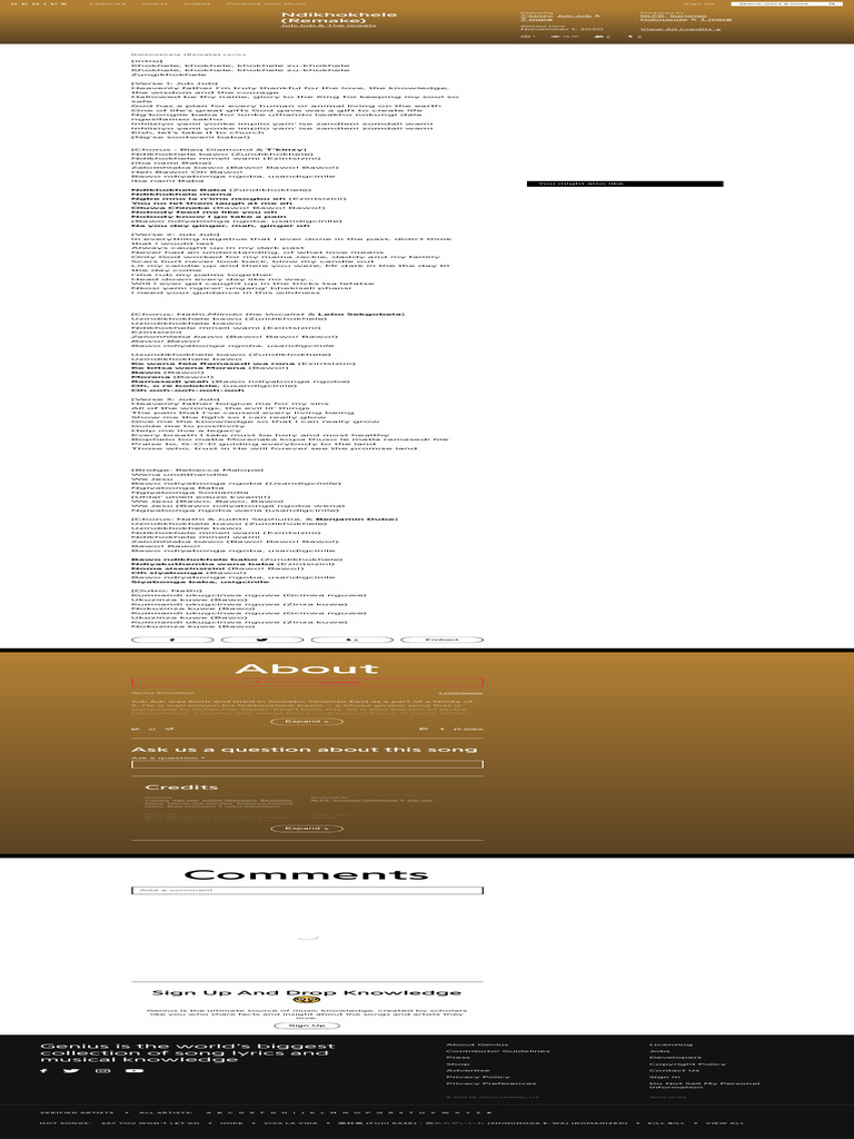 Jub Jub The Greats Ndikhokhele Remake Lyrics Genius Lyrics Pdf