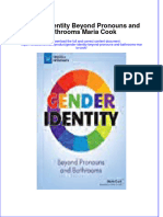 PDF Gender Identity Beyond Pronouns and Bathrooms Maria Cook Ebook Full Chapter
