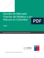 Estudio de Mercado Puertas de Madera - Colombia - País