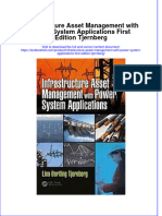 Download textbook Infrastructure Asset Management With Power System Applications First Edition Tjernberg ebook all chapter pdf 