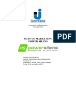 Plan de Marketing Power Silens - Cavallini Sonia - Com 1