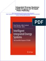 Textbook Intelligent Integrated Energy Systems The Powerweb Program at Tu Delft Peter Palensky Ebook All Chapter PDF