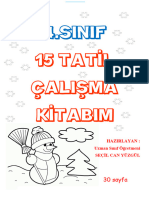 30 Sayfa: Çalişma Kitabi 4. Sinif 15 Tatil