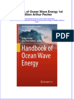 Ebffiledoc - 442download Textbook Handbook of Ocean Wave Energy 1St Edition Arthur Pecher Ebook All Chapter PDF