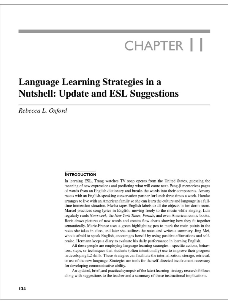 Oxford learning stategies pdf