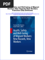 Full Chapter Health Safety and Well Being of Migrant Workers New Hazards New Workers Francisco Diaz Bretones PDF