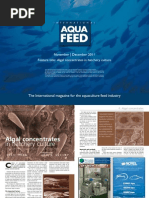 Download Algal concentrates in hatchery culture  by International Aquafeed magazine SN73101806 doc pdf