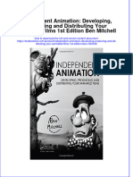Download textbook Independent Animation Developing Producing And Distributing Your Animated Films 1St Edition Ben Mitchell ebook all chapter pdf 