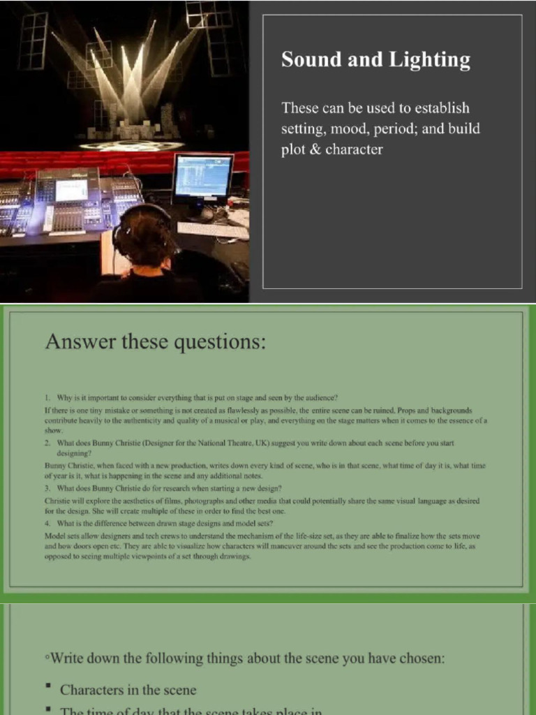 Sound Light | PDF