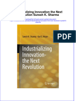 Download pdf Industrializing Innovation The Next Revolution Suresh K Sharma ebook full chapter 