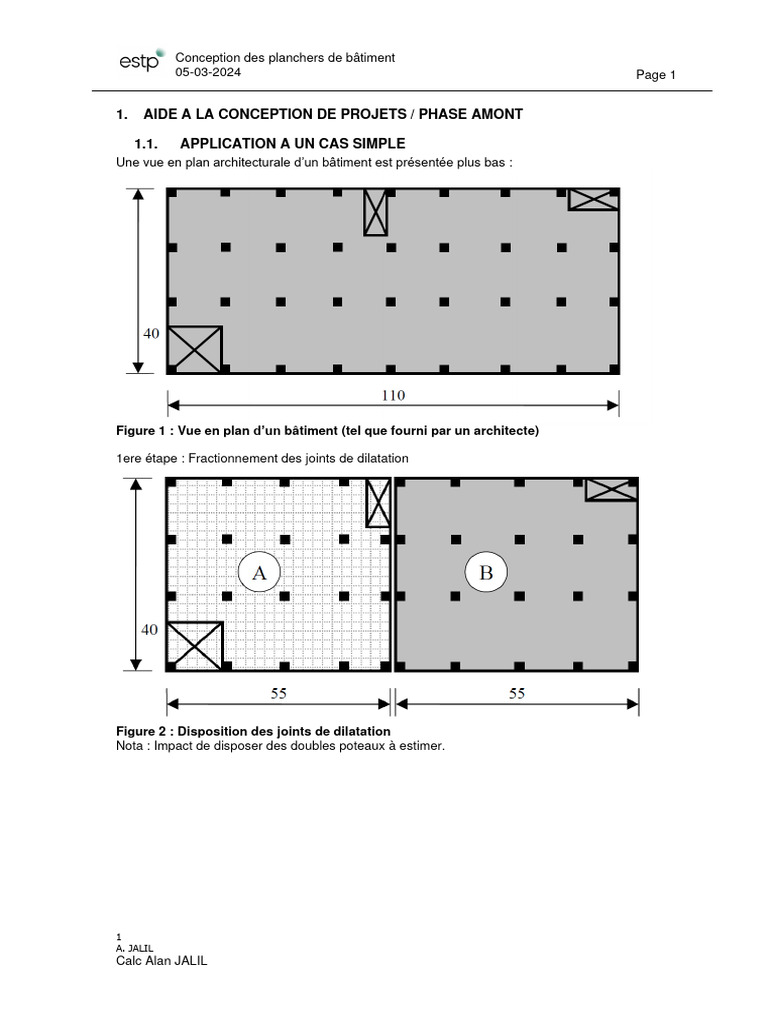 Conception des Planchers de Bâtiment | PDF | Béton armé | Parking