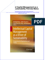 Textbook Intellectual Capital Management As A Driver of Sustainability Florinda Matos Ebook All Chapter PDF