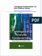 Download textbook Intelligence Analysis Fundamentals 1St Edition Godfrey Garner ebook all chapter pdf 